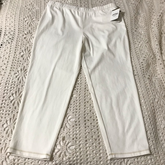 off white color trousers